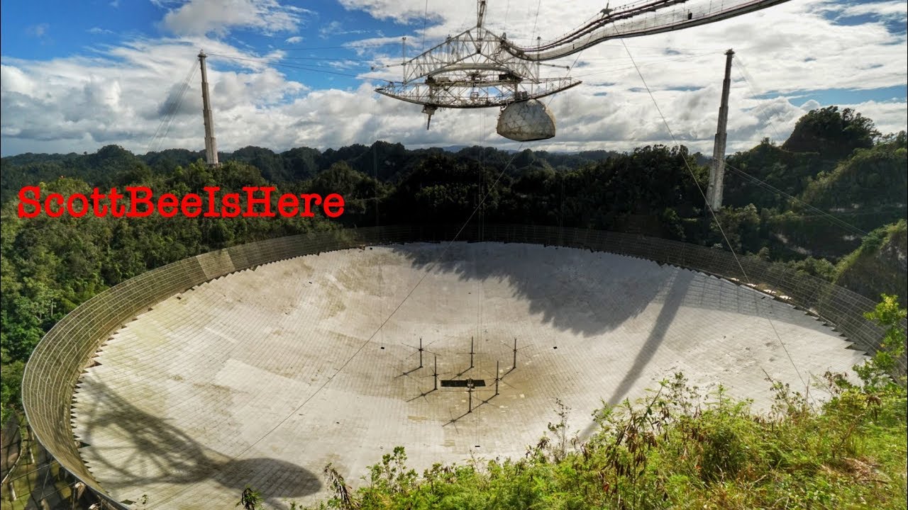 The Arecibo Observatory *Goldeneye Dish* YouTube