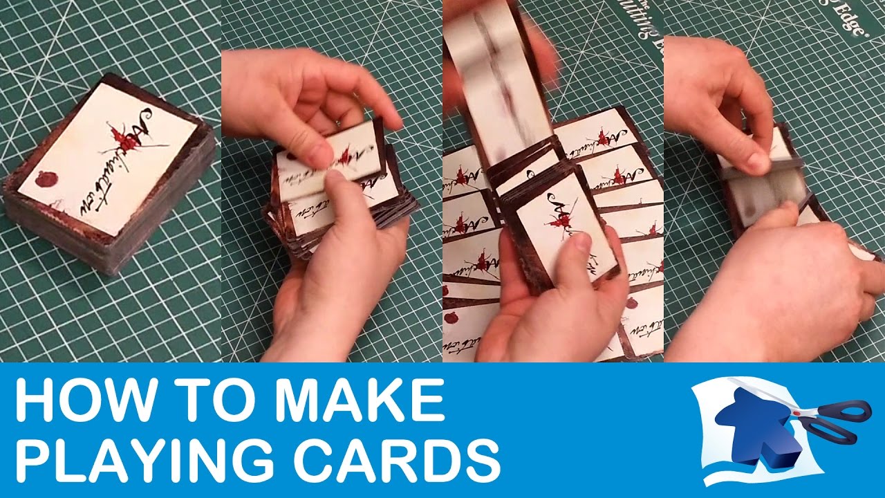 How To Make Your Own Playing Cards Template