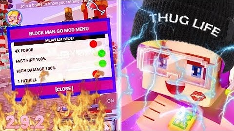 [⚘BETA UPDATED⚘] BLOCK MAN GO|| 2.9.2 ||MOD MENU BY JAYIUZ