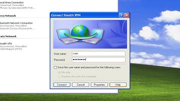 Setup Stealth VPN on Windows XP