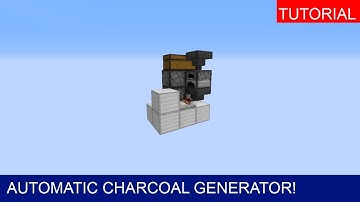 Quick Redstone Tutorial :: Automatic Charcoal Machine [3x2x3!]