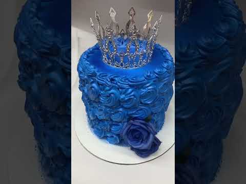 Royal Blue Cake