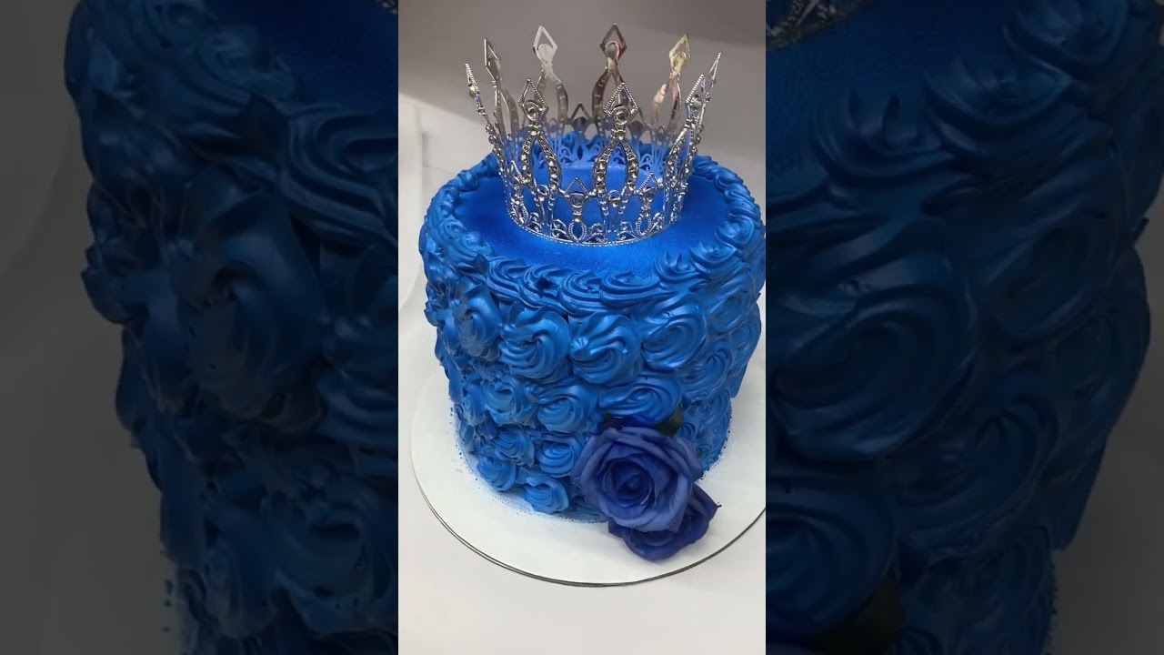 Royal Blue cake