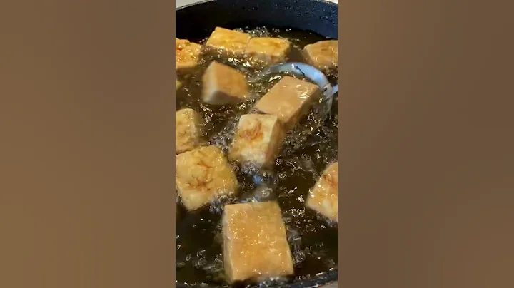 My FAVORITE way to make fried tofu! - DayDayNews