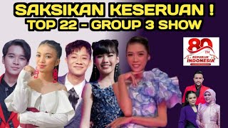 Download Lagu SAKSIKAN KESERUAN ! TOP 22 GROUP 3 - SHOW / SIAPAKAH YANG AKAN MENDAPATKAN BINTANG TERBANYAK ? MP3 Download Lagu SAKSIKAN KESERUAN ! TOP 22 GROUP 3 - SHOW / SIAPAKAH YANG AKAN MENDAPATKAN BINTANG TERBANYAK ? MP3