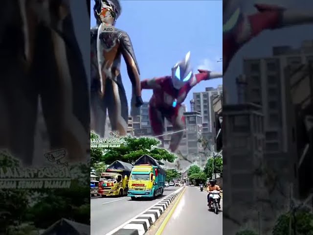 DJ Tiktok Aduh Mamae Ultraman Geed vs Truk Oleng Warenk Terbaik Viral #shorts class=