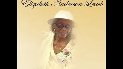 Funeral Services for Mrs. Elizabeth Leach