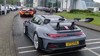 Supercars Arriving & Leaving Yiannimize car meet May 2024