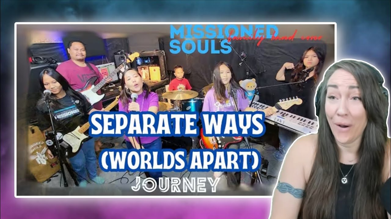 Sing It Mama! | SEPARATE WAYS (Worlds Apart) by JOURNEY | Missioned Souls Cover | GenX Reacts!