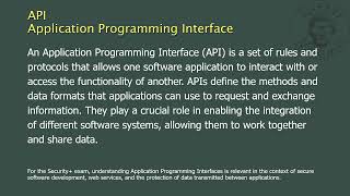 API - Application Programming Interface