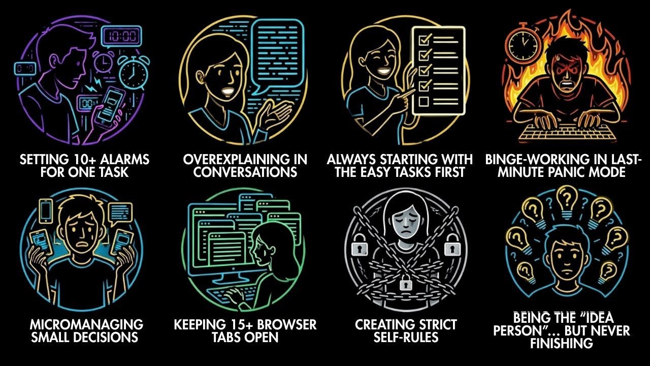 Strange Daily Habits that are Signs of ADHD