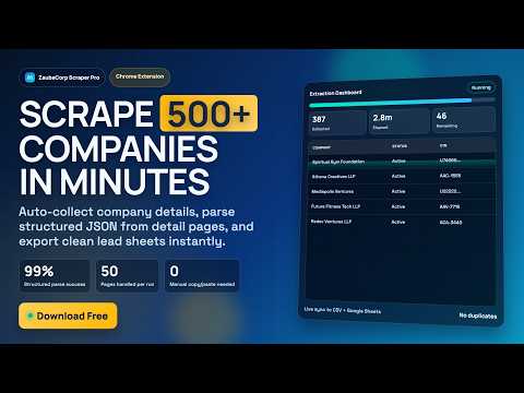ZaubaCorp Scraper Pro video preview 2