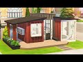 LUXURY CONTAINER HOME 🌲 | The Sims 4 Speed Build