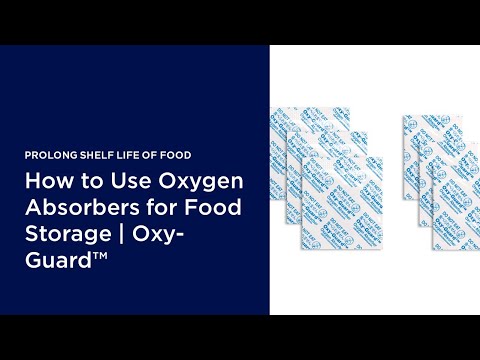 How to use Oxy-Guard™ Oxygen Absorbers