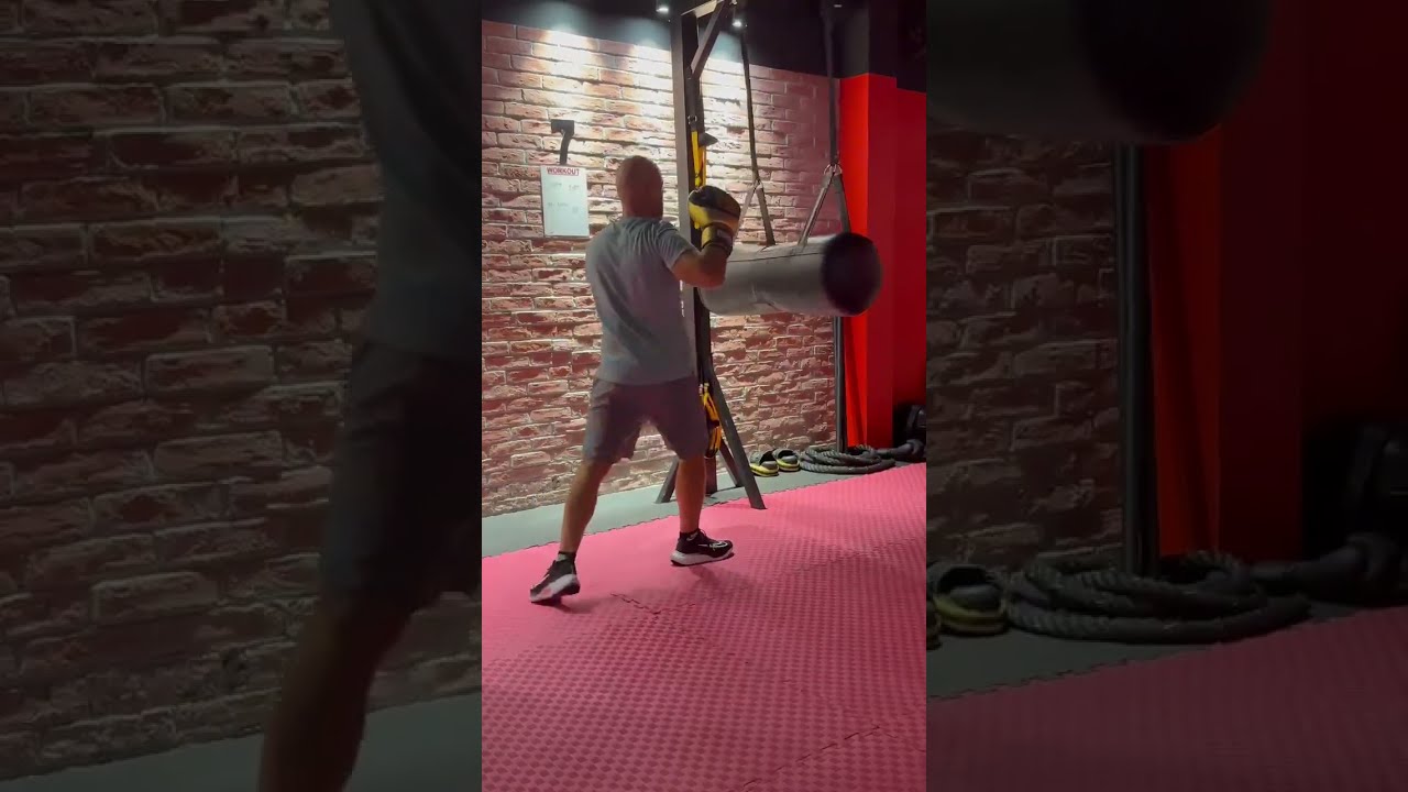 Kickboxing workout Session at Final Round 