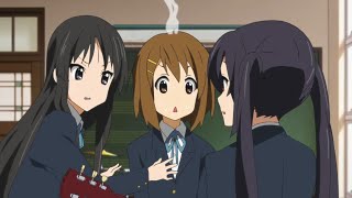 Yui can't interpret guitar maintenance 【K-ON!】