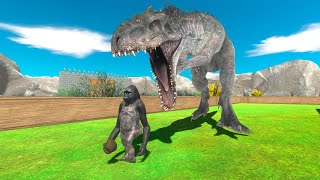 Escape from Indominus Rex - Animal Revolt Battle Simulator