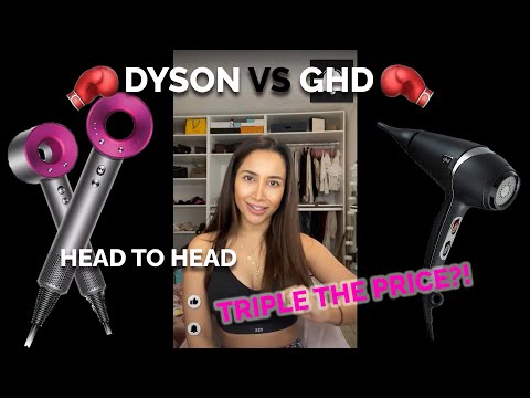 Head to Head I Dyson Supersonic Hairdryer Vs GHD Air Hairdryer I HONEST REVIEW