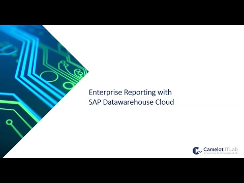 Enterprise Reporting with the SAP Datawarehouse Cloud