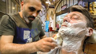💈 Back After 12 Years For A Classic Turkish Shave In Istanbul's Grand Bazaar | Yasemin Erkek Kuaförü