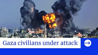 Continuous Israeli attacks towards civilians on Gaza