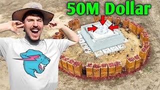 $50 Million Dollar vs. 1000 TNT: Insane Experiment by MrBeast! Resimi