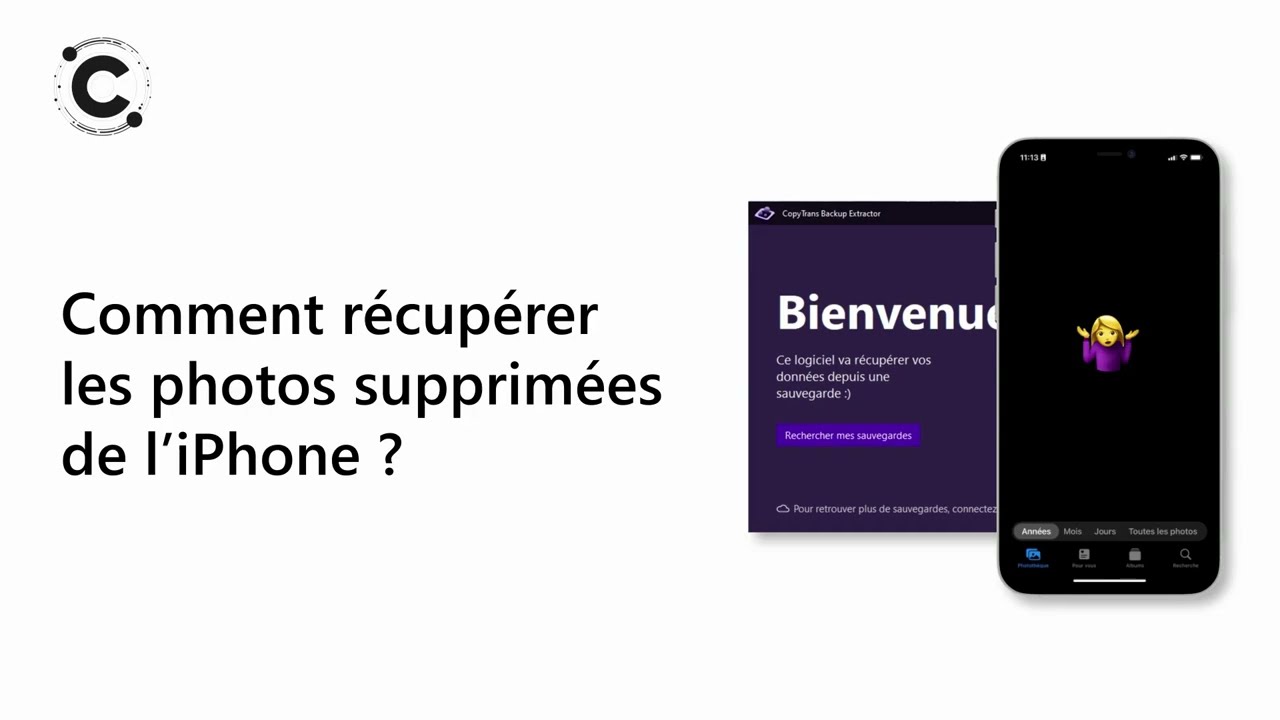 Récupérer les photos supprimées de l’iPhone ? YouTube