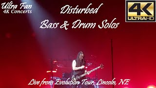 Disturbed - Bass & Drum Solos Live from Evolution Tour