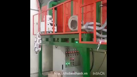 Máy thổi túi nilon ! Máy thổi túi nilon in 3 màu.