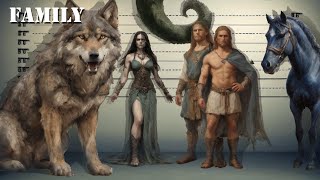 6 Monster Children of Loki in Norse Mythology.