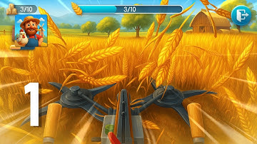 Farmout - Farming Sim Gameplay Walkthrough Part 1 (Android, IOS)