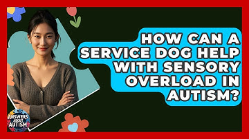 How Can A Service Dog Help With Sensory Overload In Autism? - Answers About Autism