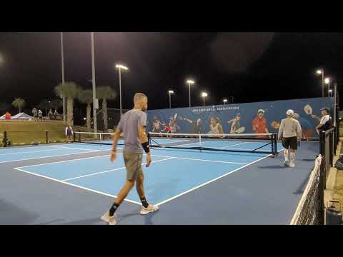 Huy Nguyen vs Luiz Lustosa PPA Orlando Open 5.0 35+ Singles Gold Metal Match.