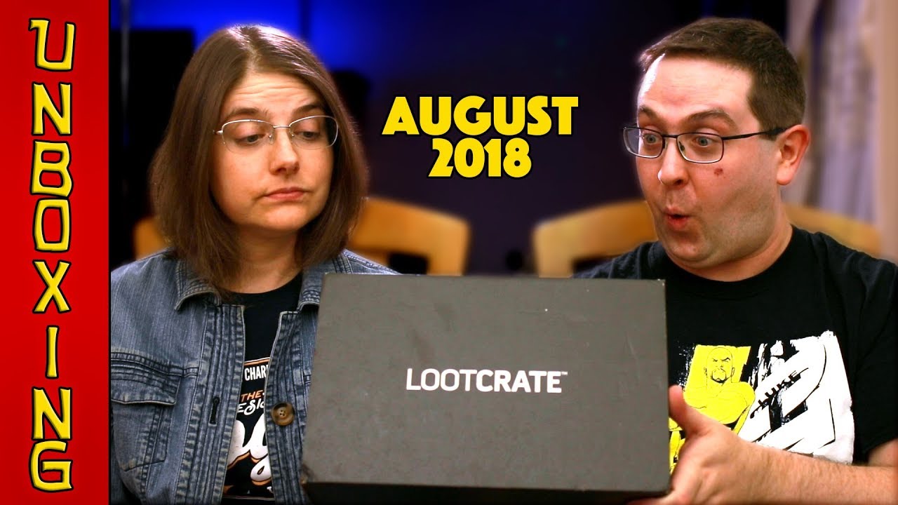 UNBOXING! Loot Crate August 2018 - MAYHEM - Rick and Morty, Office Space