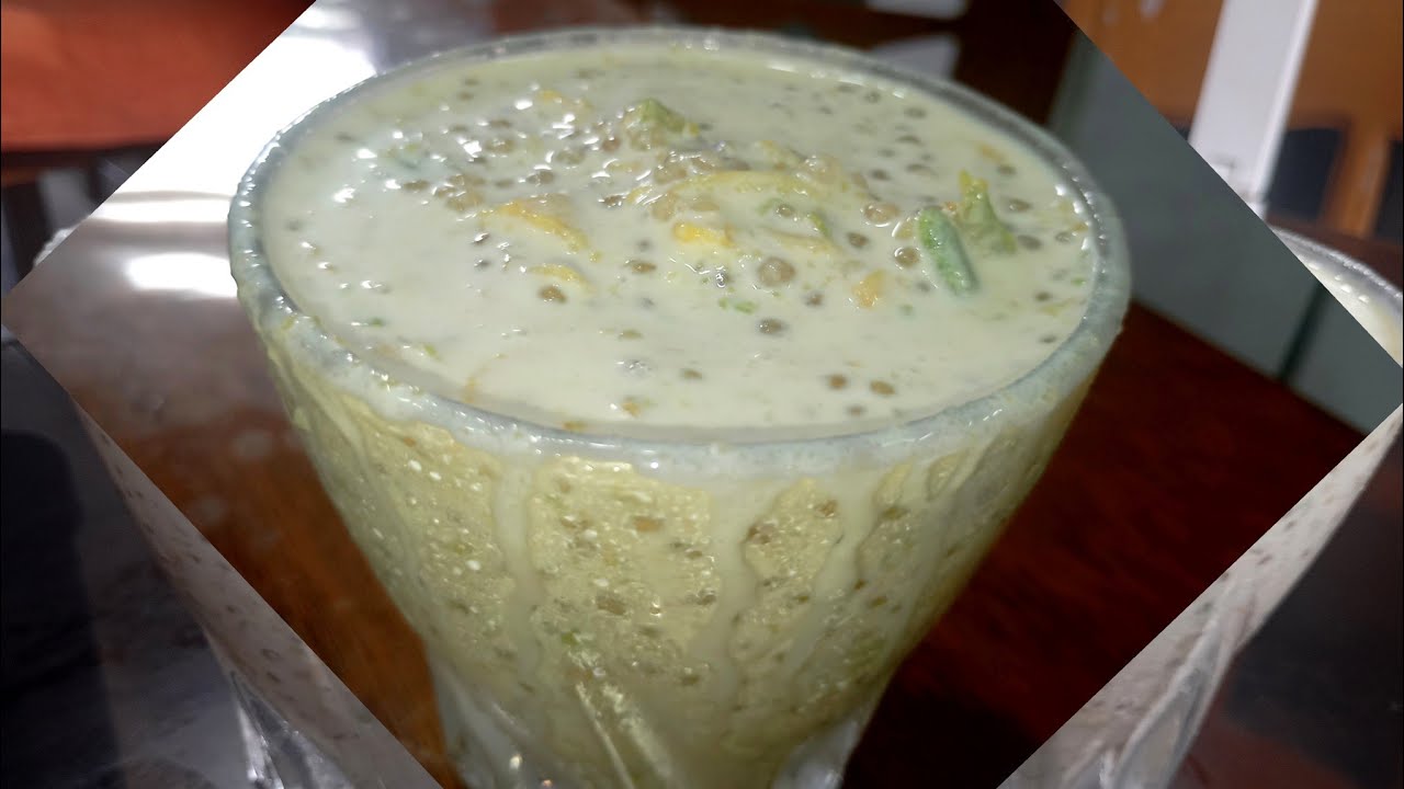 Creamy Sago with Avocado |  How to make yummy creamy Sago with Avocado dessert