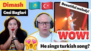 Dimash Kudaibergen - Gesi Baglari (Turkish song) REACTION!🇰🇿🇹🇷