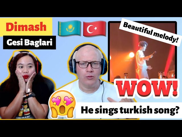 Dimash Kudaibergen - Gesi Baglari (Turkish song) REACTION!🇰🇿🇹🇷 class=