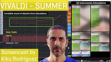 Vivaldi: Summer, with SYNCHRON-ized Special Editions Volume 1 & 1 Plus, by Kiko Rodriguez