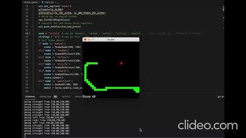AI Snake Agent In Action - Utility vs Q-Learning vs Machine Learning