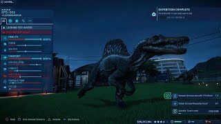 Spinosaurus released - PS5 - Jurassic World Evolution