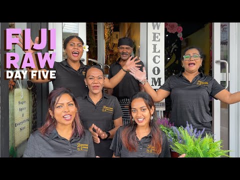 FIJI RAW - Day Five. I stopped in Sigatoka Town for a coffee and all of this happened!