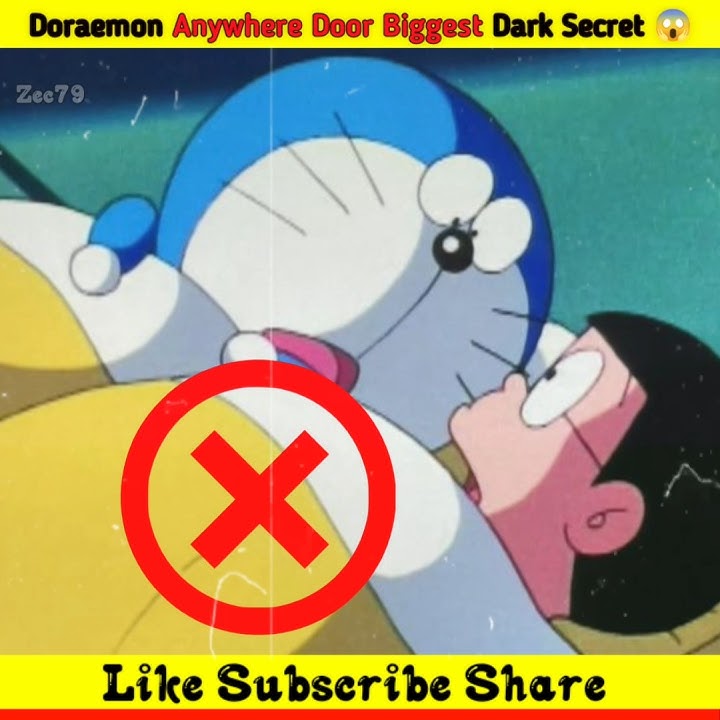 Doraemon Anywhere Door Biggest Dark Secret 😱 #doraemon #nobita #short