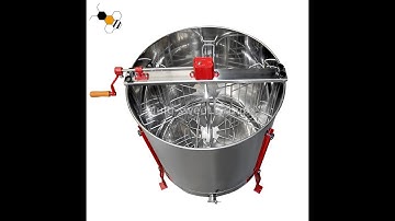 6 frame manual honey extractor