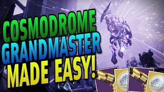 The FAST & EASY Way to Beat the COSMODROME PSIOPS Grandmaster! Easy BOSS Cheese & Farm! [Destiny 2]
