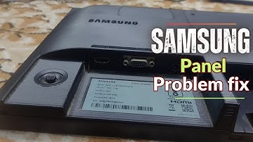 Samsung Monitor Panel Problem Repair | Created by Afjal Hossain