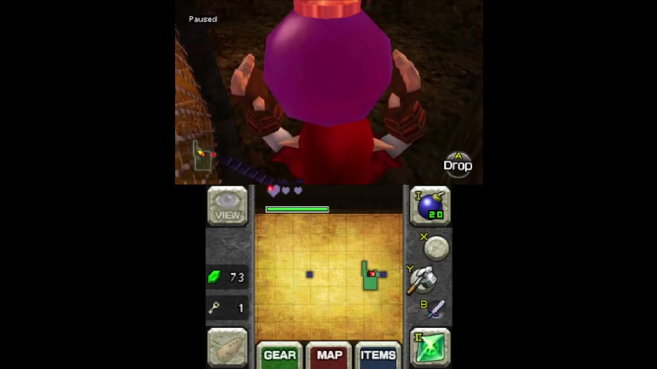 OoT/OoT3D: Zombie walk from a triple slash clip