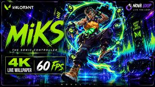 MIKS | 4K Live Wallpaper (60 FPS) | Valorant Cinematic Wallpaper