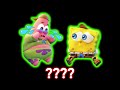 7 SpongeBob 3D 🔊 Baby Patrick Star "I Don't Have any Friends" 🔊 Sound Variations in 60 Seconds