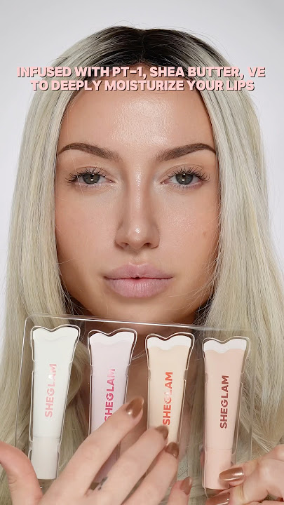 Game changing Lip Balm ​⁠@sheglam_official  Crystal Glaze 💄 what’s your fav shade? #lipcare