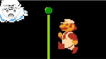 Smb2j 2-1 Flag Despawn full level RTA